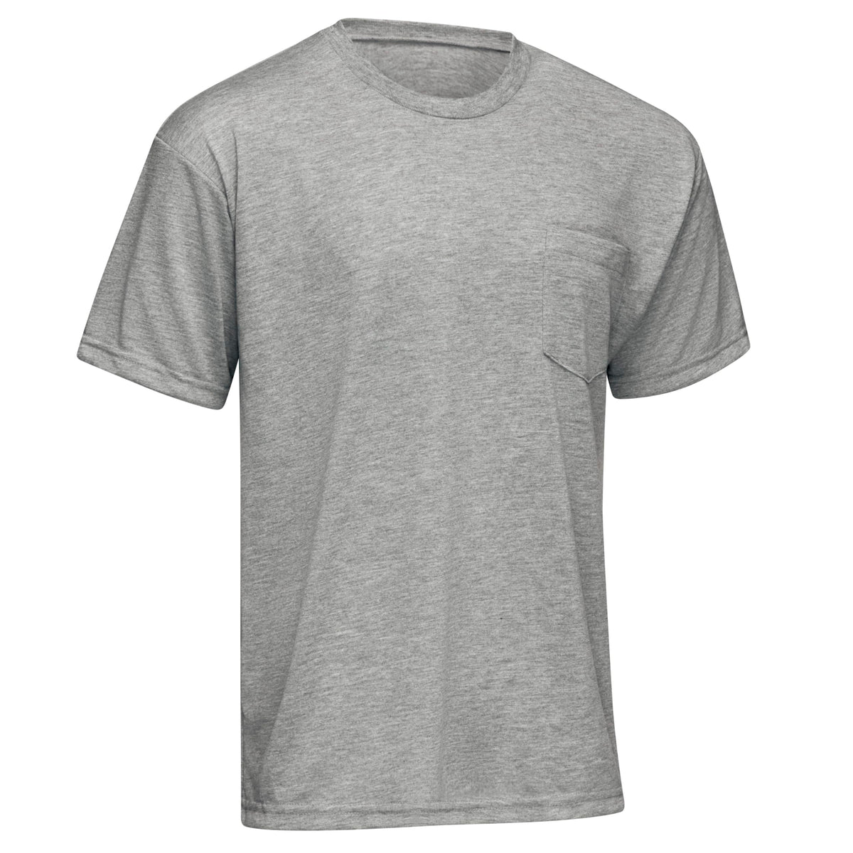 Men's Short-Sleeve Performance Core Pocket Tee by Red Kap – Polyester, Heather, Model SK2SGY SS XXL