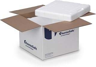 Thermosafe 321UPS Cold Insulated Shipping Box Container Kit (8 Pack)