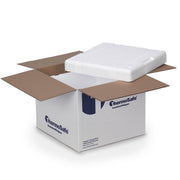 Cold Insulated Shipping Box Container Kit (8 Pack) by Thermosafe – 8" X 5.88" X 8.88", Plastic, Pack of 8, Model 321UPS