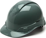 Pyramex Ridgeline Cap Style Hard Hat 4 Point Ratchet Slate Gray