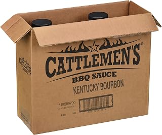 Cattlemen's Kentucky Bourbon BBQ Sauce, 1 gal (Pack of 2)
