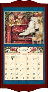 Lang, Classic Wall Calendar Frame - Vintage Red