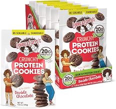 Crunchy Cookie Double Chocolate by Lenny & Larry's – 4.25 Ounce (Pack of 6), Brown, Pack of 6, Model 88620