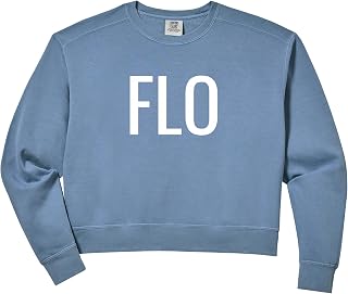 Womens Flo Comfort Colors Crop Sweatshirt