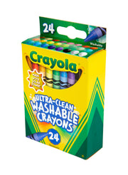 Washable Crayons by Crayola – 1 Count (Pack of 1), wax, Multicolor, Model 52-6924