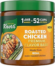 Knorr Premium Chicken Bouillon Flavor Base 11 oz, Versatile Use 1PK | For soups, sauces, stews, rice and savory cooking; Chicken; 11 oz.