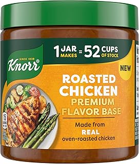 Knorr Premium Chicken Bouillon Flavor Base 11 oz, Versatile Use 1PK | For soups, sauces, stews, rice and savory cooking; Chicken; 11 oz.