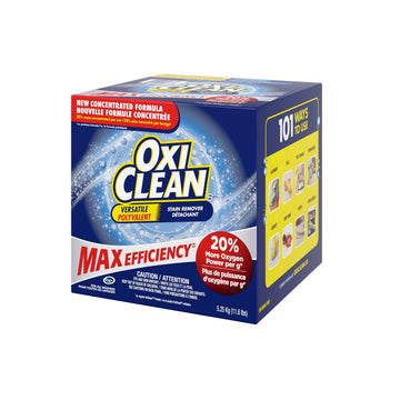 Versatile Stain Remover with Max Efficiency (275 Loads) by OxiClean – 176.36 Ounce (Pack of 1), Model 0065333523459