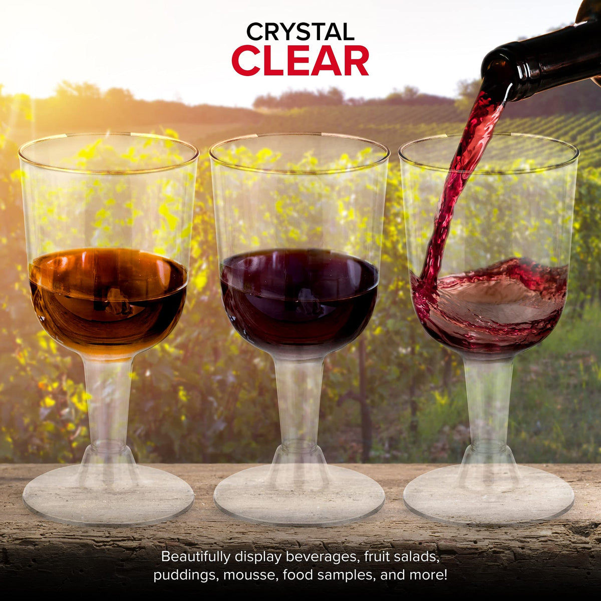Stock Your Home 80 / 2 Pack Pack of 40 / Clear Cups