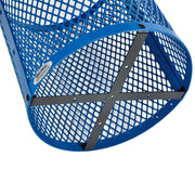 Global Industrial Blue / 23.5 inches (Diameter) x 40 inches (Height) / Industrial Trash, Recycling & Compost