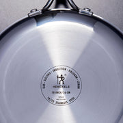 Paradigm 3-pc Stainless Steel PTFE Nonstick Fry Pan Set by HENCKELS – 3-pc, Stainless Steel, Pack of 3, Model 1029032