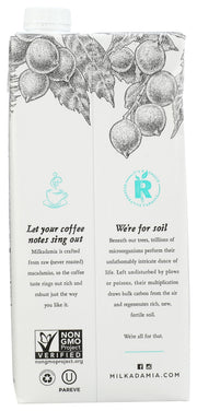 Macadamia Milk Latte Da, 32 Fl Oz by Milkadamia – 32 Fl Oz (Pack of 1), Model 0858045004442