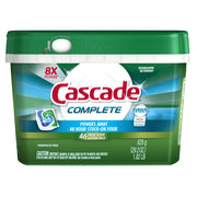 Complete ActionPacs Dishwasher Detergent Fresh Scent 46 Count by Cascade – Commercial Grade