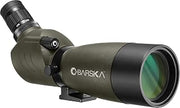 Barska 20-60x Zoom 60mm Spotting Scope Monocular Angled Eyepiece BK-7 Prism with Tripod and Case