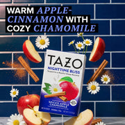 TAZO Spiced Apple Chamomile / 16 Count (Pack of 1) / 16 Herbal