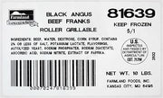 Black Angus Beef Frank Hot Dog - 5:1 -- 1 each.