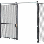 Wire Mesh Sliding Gate by Global Industrial – Steel Wire, Gray, Model 603338