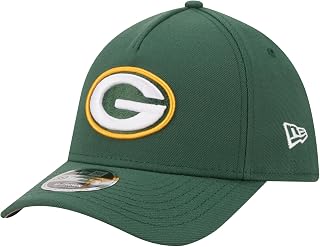 New Era Men's Green Green Bay Packers 39THIRTY M-Crown A-Frame Stretch Hat