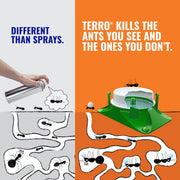 2-Pack Outdoor Liquid Ant Baits-12 Traps by Terro – 12 Bait Stations, Clear, Model T1806SR