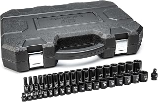 GEARWRENCH 39 Pc 1/2" Dr 6 Pt Standard/Deep Impact SAE Socket Set | 84947N