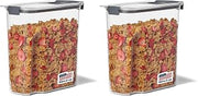 Rubbermaid Brilliance Airtight Food Storage Container | BPA-Free | Dishwasher-Safe | 32oz Capacity | Pack of 2
