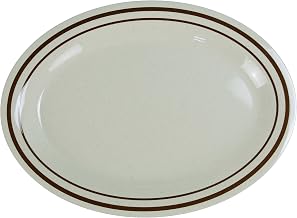 Yanco SS-211 Sesame Oval Platter