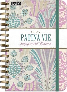 LANG Patina Vie 2025 Spiral Engagement Planner (25991011111)