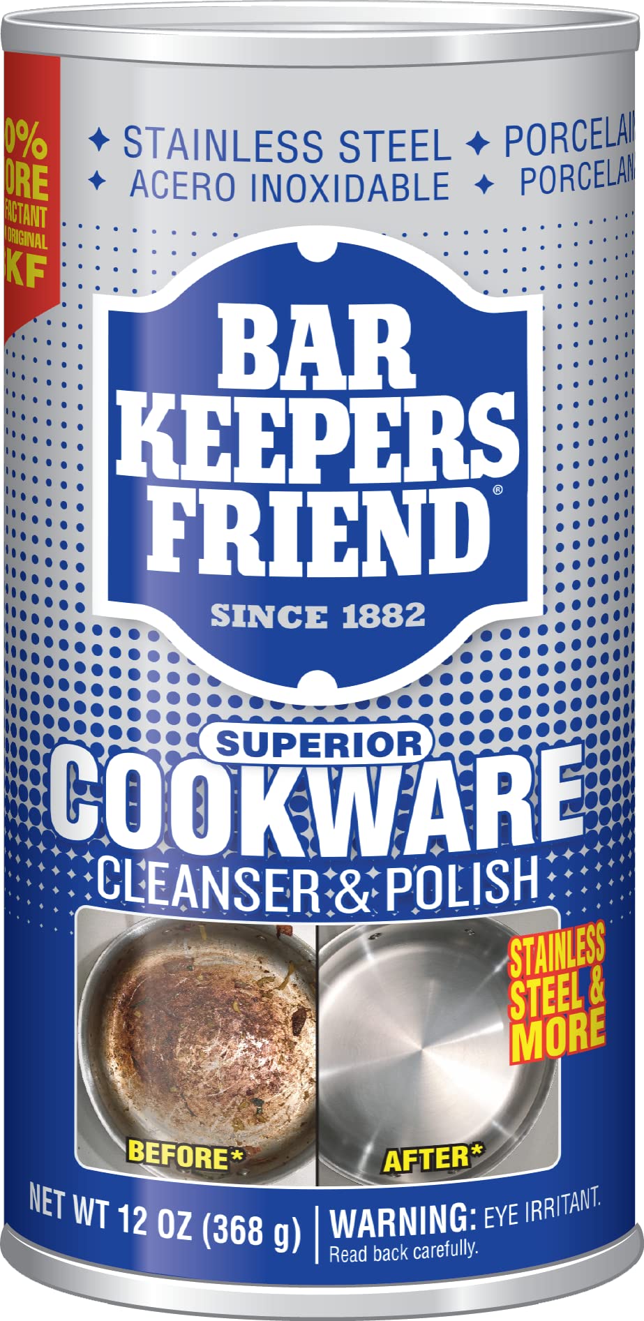 Bar Keepers Friend 1 / 12 Ounce (Pack of 2) / 2 All-Purpose Cleaners