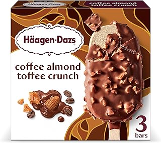 Häagen-Dazs Haagen-Dazs, Coffee Almond Crunch Ice Cream Bar, 3 Count (Frozen)