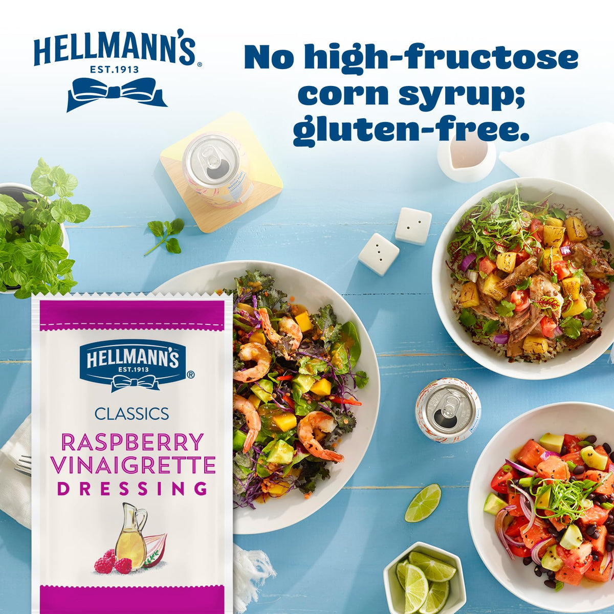 HELLMANN'S Raspberry / 153 Ounce (Pack of 1) / 1 Raspberry