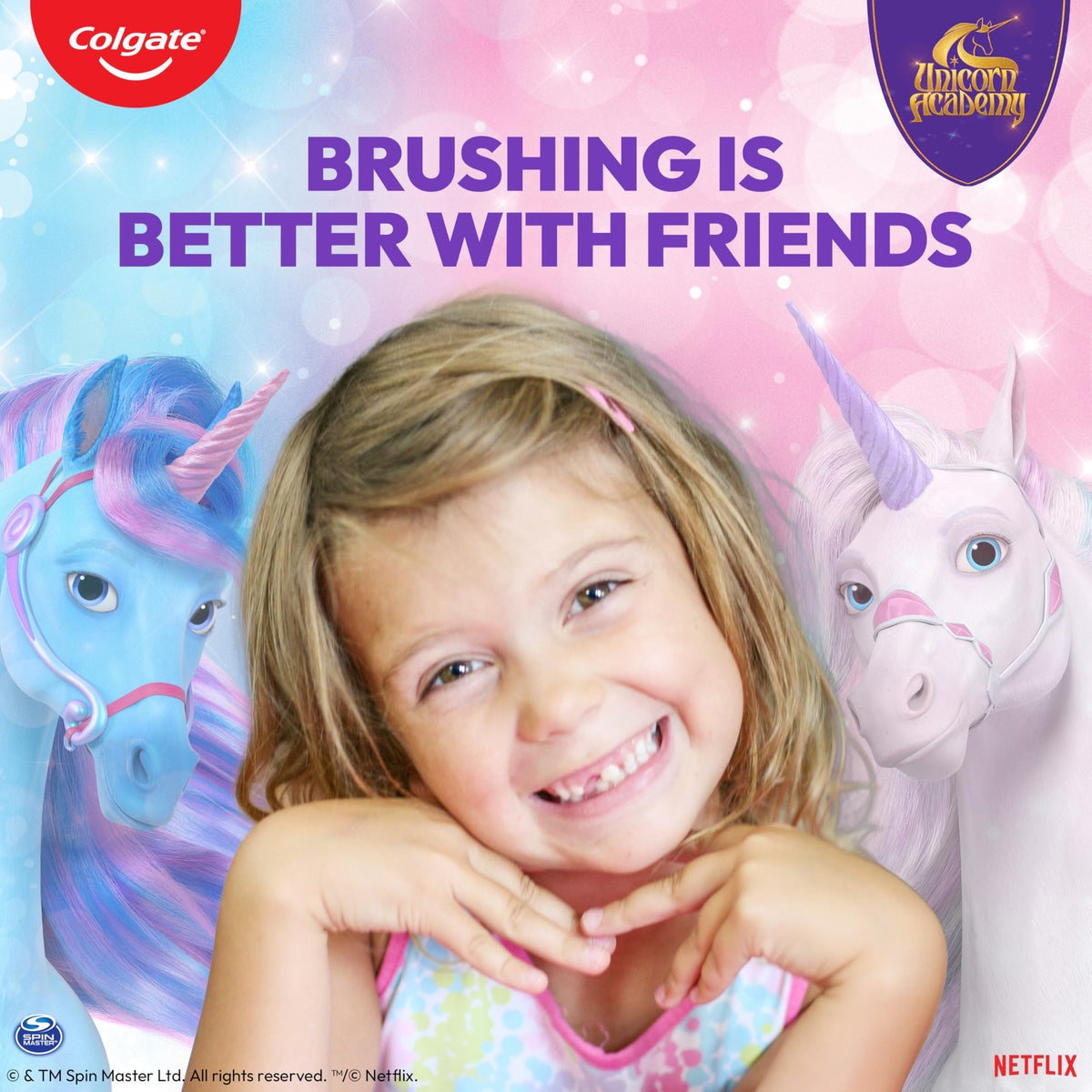 Unicorn Academy Kids Fluoride Toothpaste by Colgate – 4.6 Ounce (Pack of 1), Model 61051328