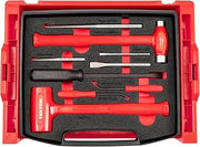 TEKTON Hammers, Pry Bars, Punches, and Chisels Set, 9-Piece | OLB94701
