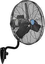 Continental Dynamics 24" Diameter Premium Wall Mount Fan, 9400 CFM, 120V