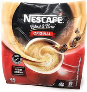 Nescafe Nescafé 3 in 1 Instant Coffee Sticks ORIGINAL - Best Asian Coffee Imported from Nestle Malaysia (28 Sticks)