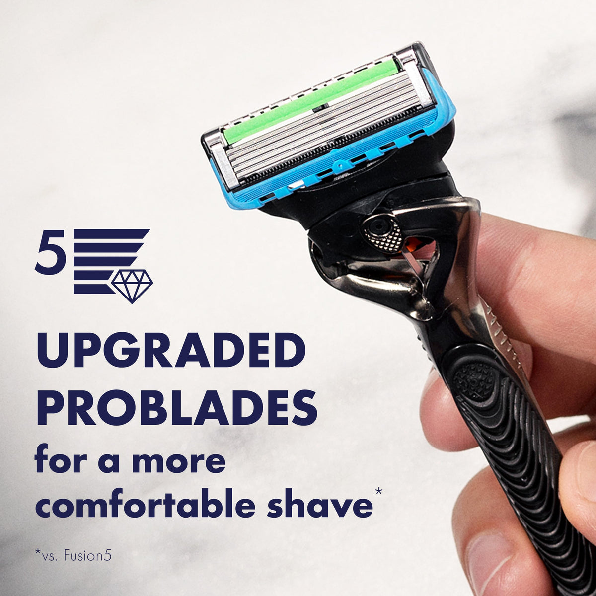 Gillette 1 Razor + 2 Refills (Pack of 2) / ProGlide 1 Handle + 2 Refills / 1 Count (Pack of 2) Cartridge Razors