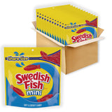 Mini Soft and Chewy Candy by Swedish Fish – 12 Ounce (Pack of 12), Red, Pack of 12