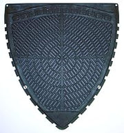 URINAL BLK MAT W/BLK PAD 6/CS