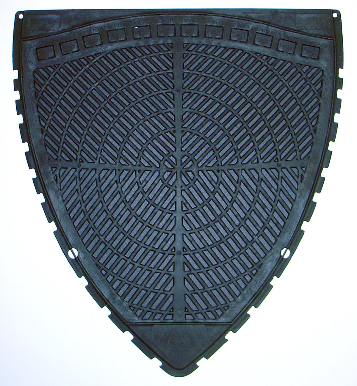 Fresh Products URINAL BLK MAT W/BLK PAD 6/CS