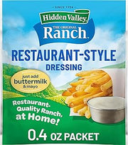 Hidden Valley Original Ranch Restaurant Style Dressing Recipe Mix, 0.4 Ounce (Package May Vary)