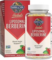 Garden of Life Liposomal Berberine, with Chromium, Gluten Free, 30 Servings