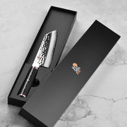 Mizu SG2 6.5" Bunka Knife by MIYABI – 6.5", Premium SG2 Micro-Carbide Powder Stainless Steel, Black, Model 1034071