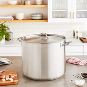 Winco 60 Quarts / Pot With Cover / Stainless Steel Stockpots