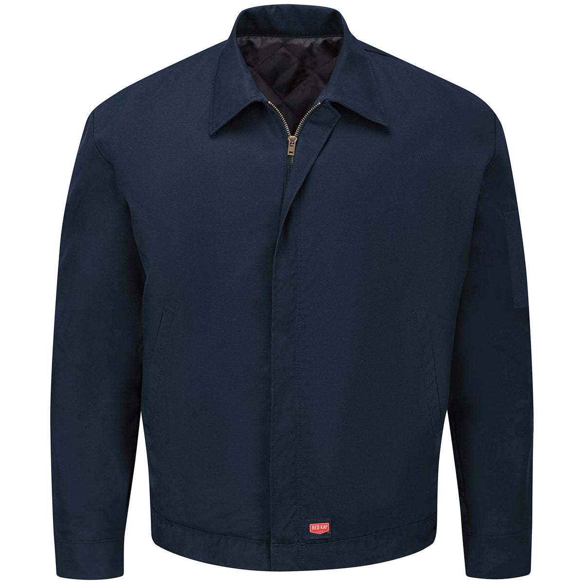 Men's Performance Crew Jacket by Red Kap – Medium, Polycotton, Navy, Model JY20NV RG M