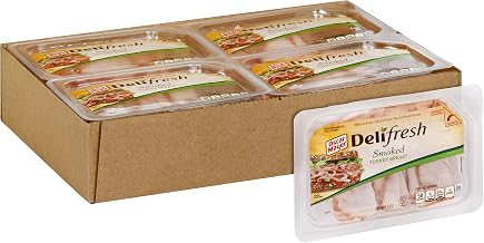 Oscar Mayer Deli Fresh Shaved Smoked Turkey Breast 9 Ounce (Pack of 8)