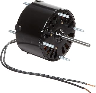 Fasco D121 3.3" Frame Open Ventilated Shaded Pole General Purpose Motor with Sleeve Bearing, 1/70HP, 1500rpm, 115V, 60Hz, 0.7 amps, CCW Rotation
