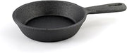 PADERNO World Cuisine Cast Iron Mini Fry Pan, One Size, Black