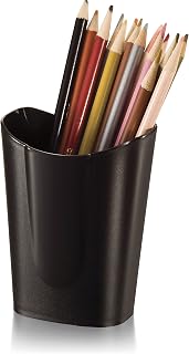 Officemate Achieva Small Pencil Cup, Recycled, Black (26242)