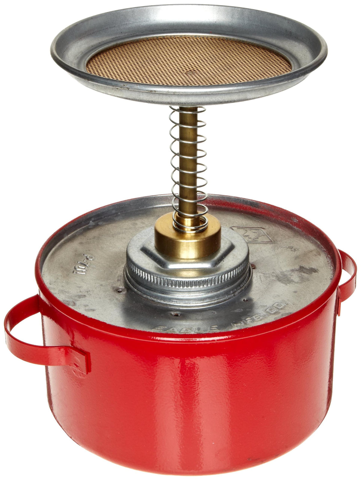 Eagle 6-1/4" OD x 8" H / Red / Plunger Cans