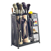 Suncast 1 Pack / Rack / Black Golf Club Organizers