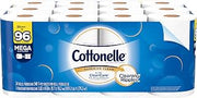 Cottonelle Ultra Cleancare Toilet Paper, Strong Bath Tissue, 24 Mega Rolls , 24 rolls